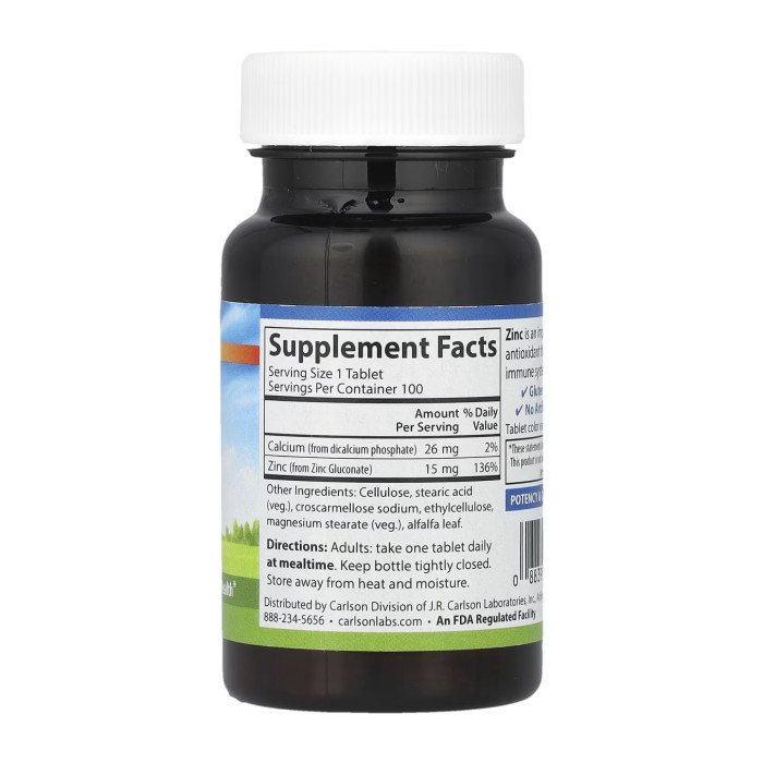 Zinc 15mg - 100 tabs
