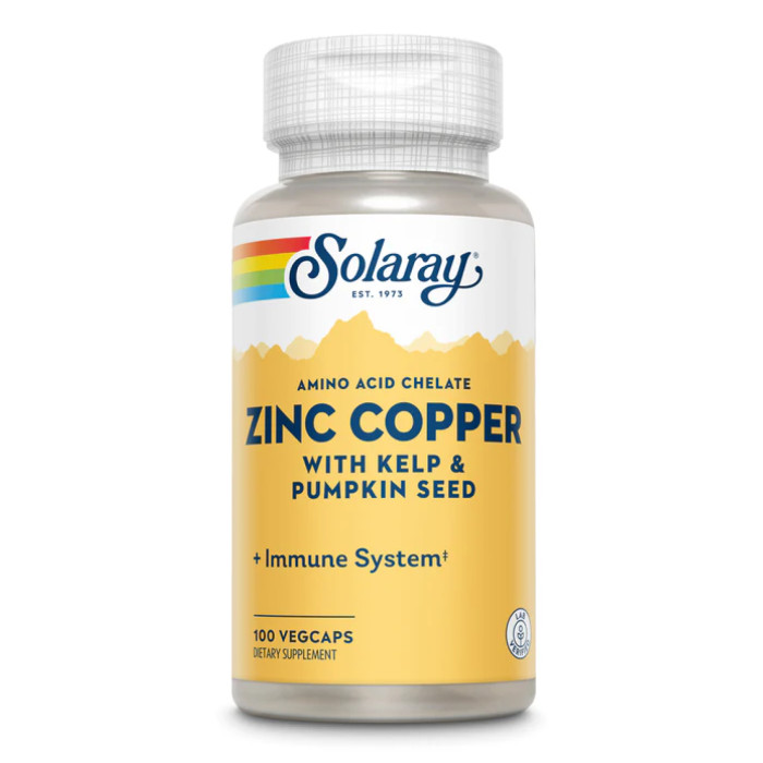 Zinc Copper - 100 vcaps (Пошкоджена банка)