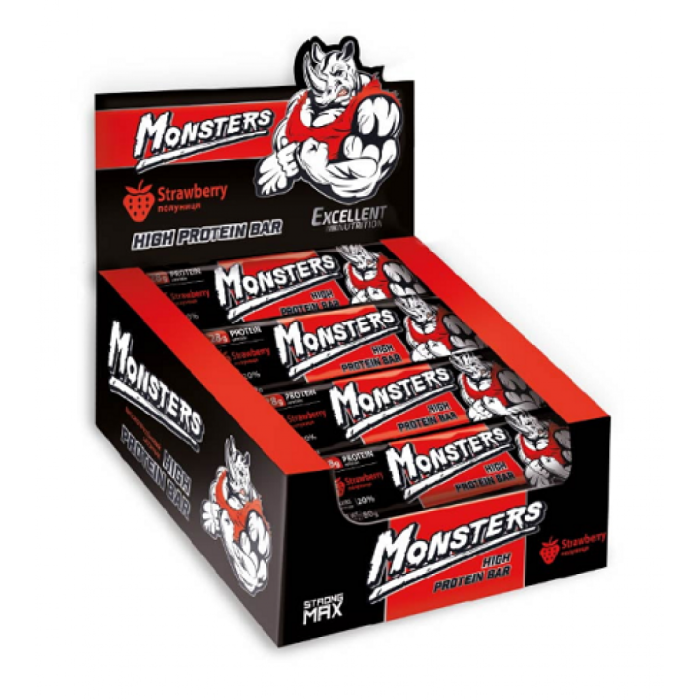 Strong Max - 80g x 20шт Strawberry — офіційна ціна та характеристики