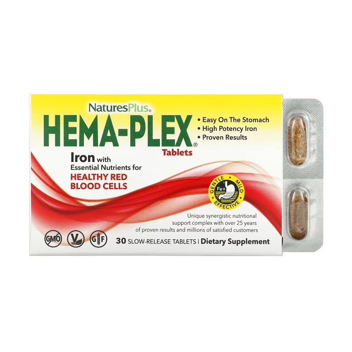 Hema-Plex - 30 tabs (blister) — офіційна ціна та характеристики