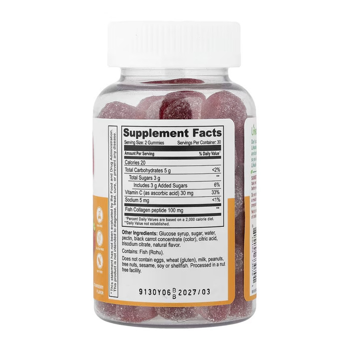 Collagen + Vitamin C Adult - 60 gummies — офіційна ціна та характеристики