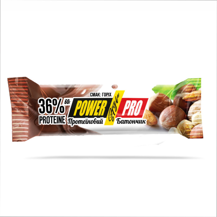 Protein Bar Nutella 36% - 20x60g Nut — офіційна ціна та характеристики