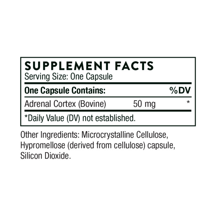 Adrenal Cortex - 60 caps — офіційна ціна та характеристики