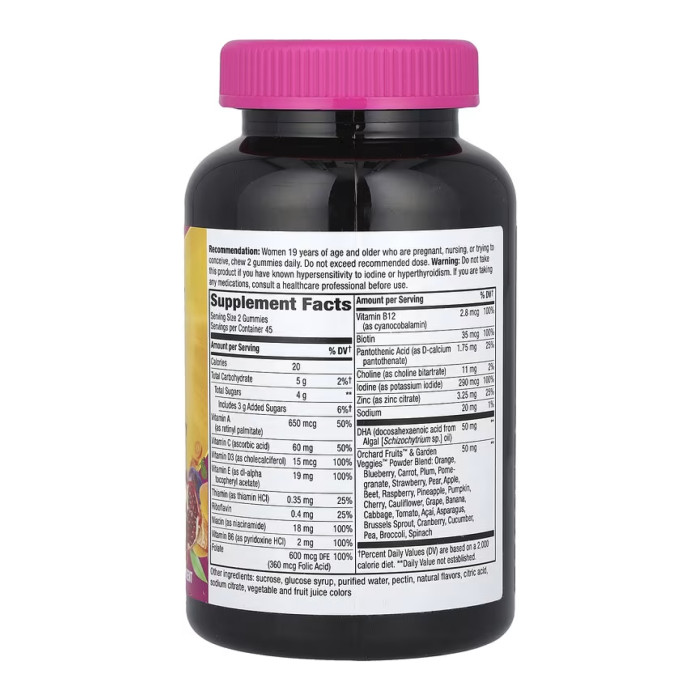 Prenatal Multivitamin - 90 gummies — офіційна ціна та характеристики
