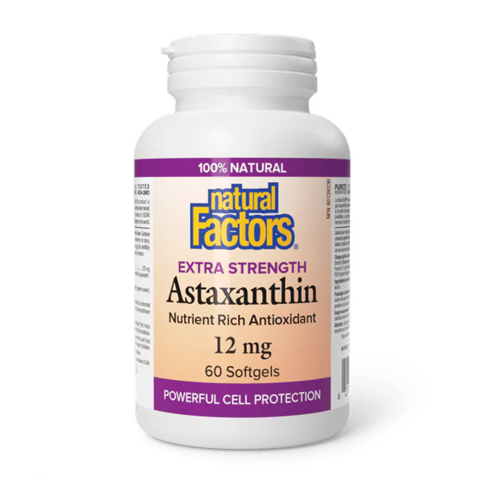 Astaxanthin 12mg - 60 softgels — офіційна ціна та характеристики