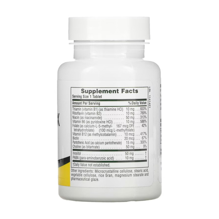 B-Complex with Rice Bran - 90 tabs — офіційна ціна та характеристики