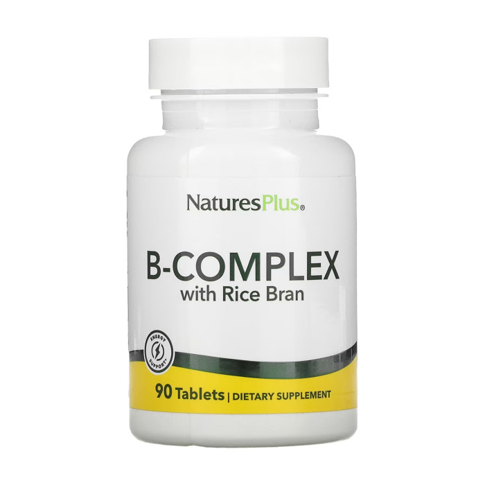 B-Complex with Rice Bran - 90 tabs — офіційна ціна та характеристики