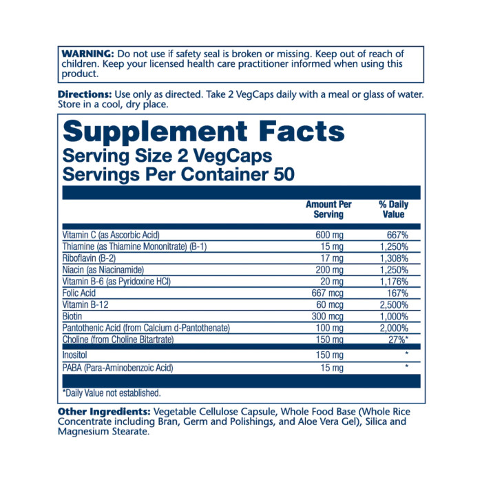 Balanced B Stress - 100 vcaps — офіційна ціна та характеристики