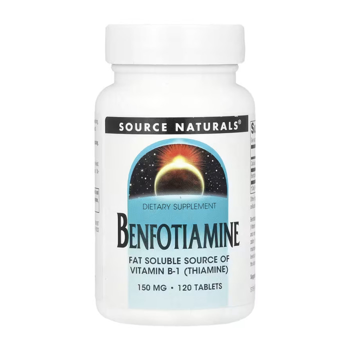 Benfotiamine 150mg - 120 tabs — офіційна ціна та характеристики