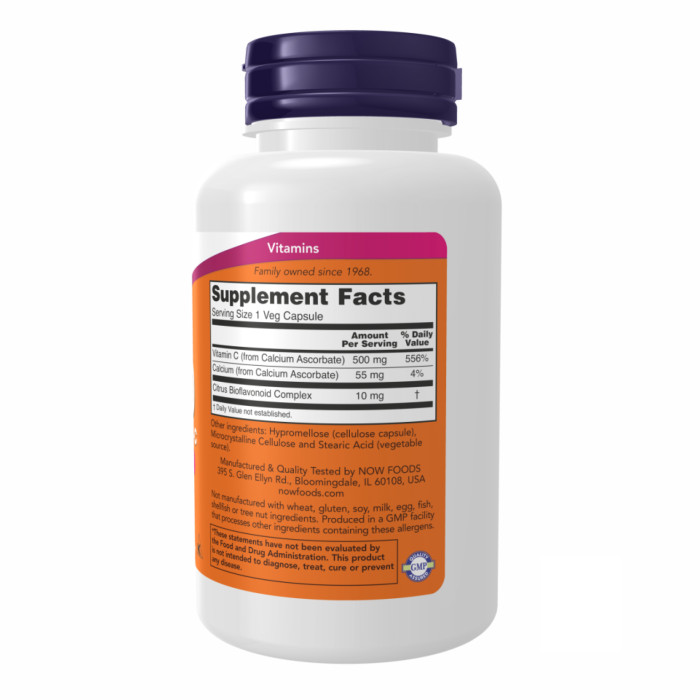 C-500 Ascorbate - 100 vcaps (Пошкоджена банка)