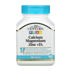 Cal Mag Zinc + D - 90 tabs