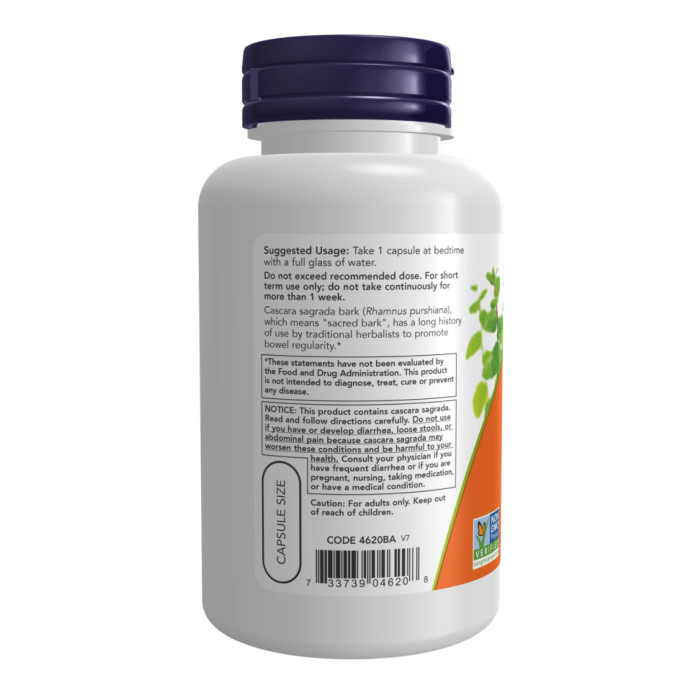 Cascara Sagrada 450 mg - 250 vcaps — офіційна ціна та характеристики