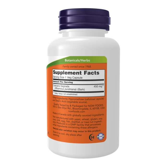 Cascara Sagrada 450 mg - 250 vcaps — офіційна ціна та характеристики