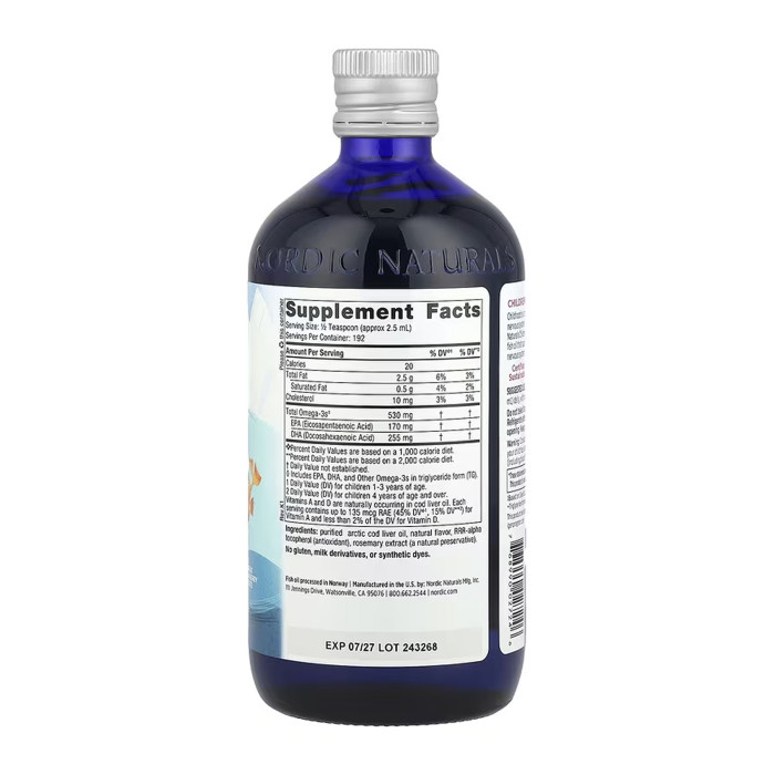 Children's DHA - 473 ml — офіційна ціна та характеристики
