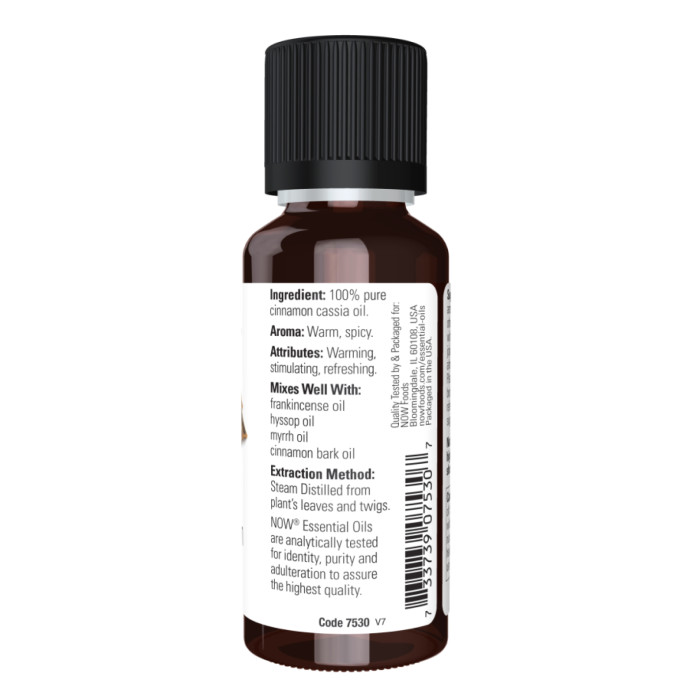 Cinnamon Cassia Oil - 30ml (1fl.0z)