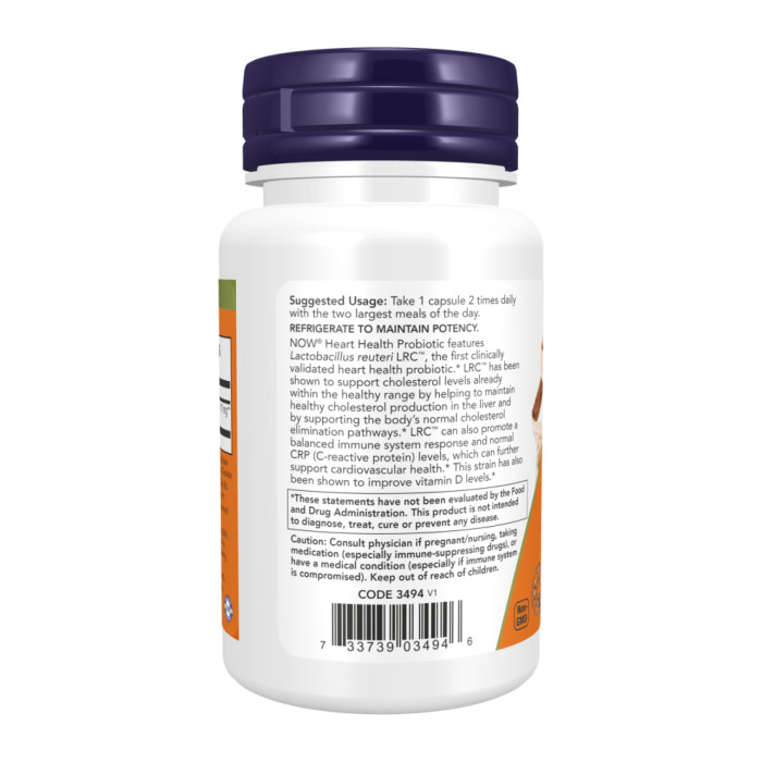 Clinical Heart Health Probiotic - 60 vcaps