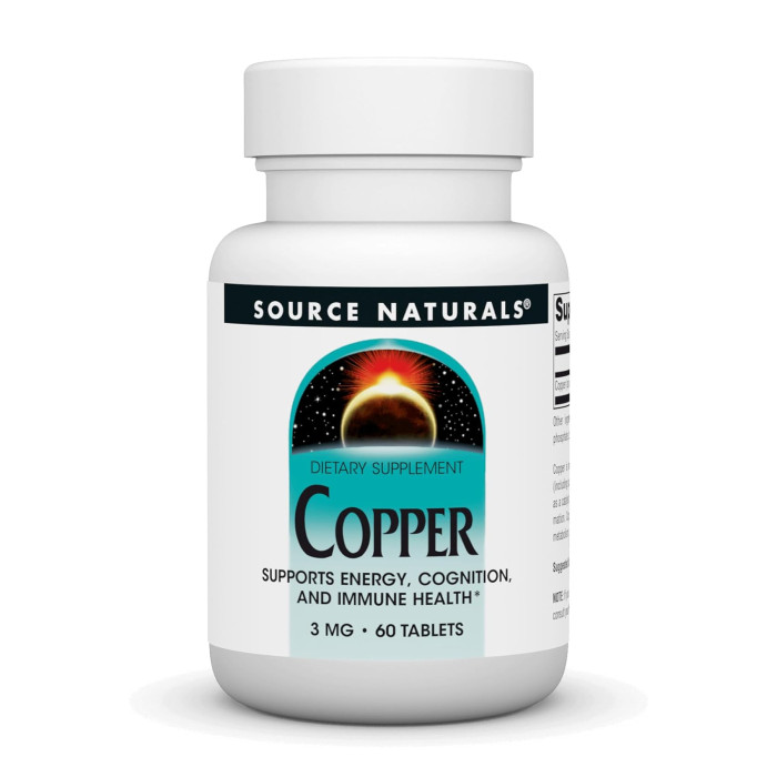 Copper 3mg - 60 caps — офіційна ціна та характеристики