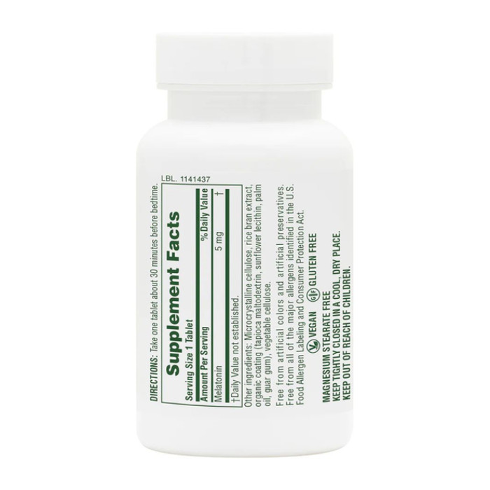 Fast Acting Melatonin 5mg - 90 tabs — офіційна ціна та характеристики