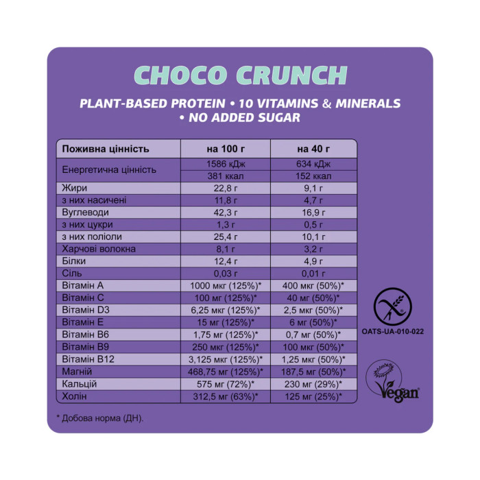 Fizi Mood Booster - 24x40g Choco Crunch