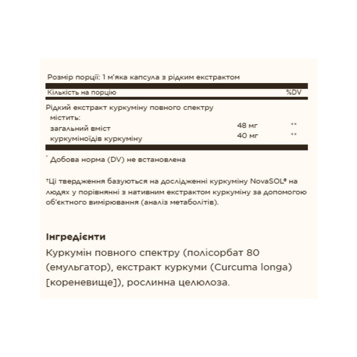 Full Spectrum Curcumin 88mg - 60 softgels