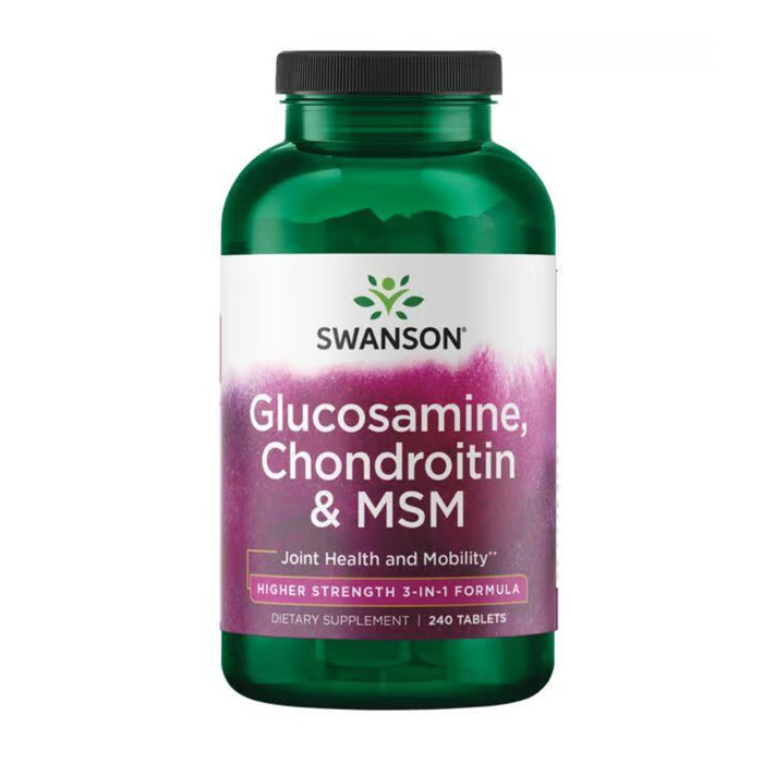 Glucosamine Chondroitin & Msm - Higher Strength 240 tabs — офіційна ціна та характеристики