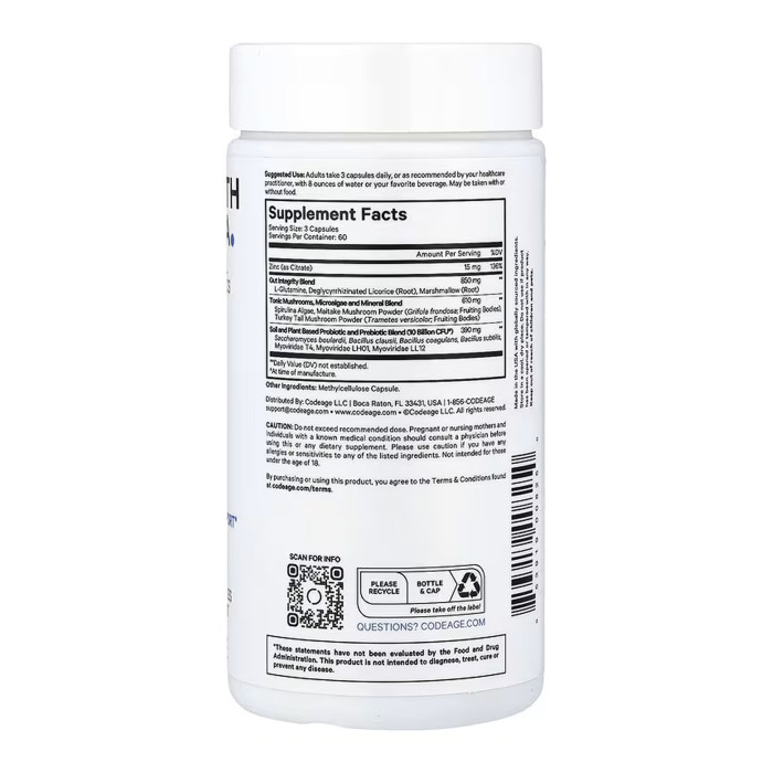 Gut Health Formula - 180 vcaps — офіційна ціна та характеристики