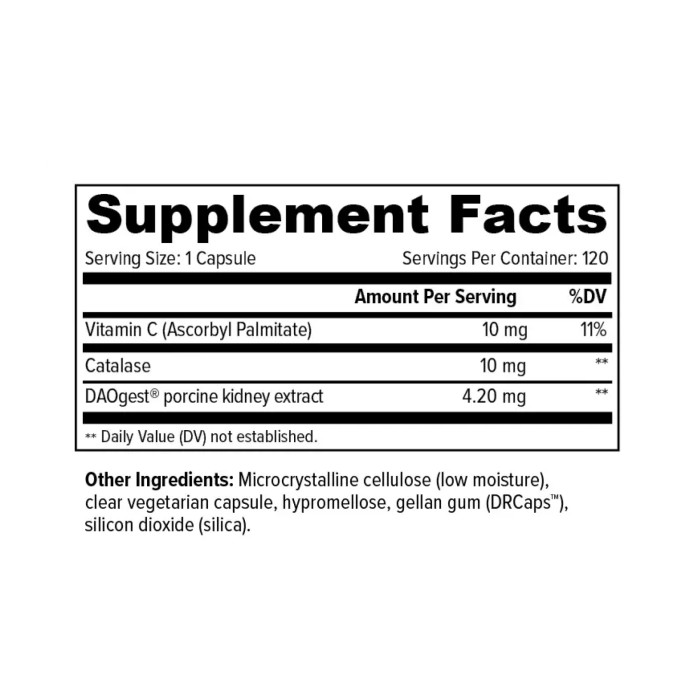 Histamine Digest - 60 caps
