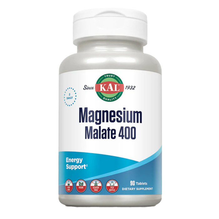 Magnesium Malate 400mg - 90 tabs — офіційна ціна та характеристики