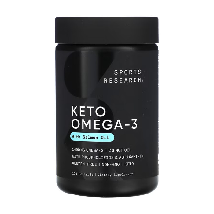 Keto Omega 1250mg - 120 softgels — офіційна ціна та характеристики
