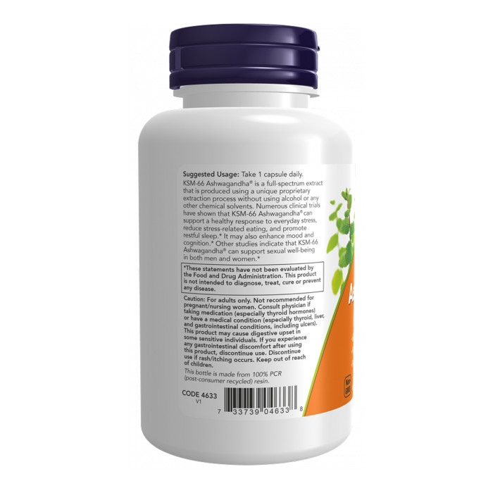 KSM-66 Ashwagandha® - 90 vcaps — офіційна ціна та характеристики