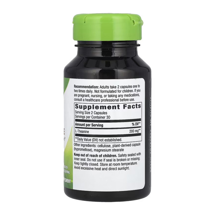L-Theanine - 60 vcaps — офіційна ціна та характеристики
