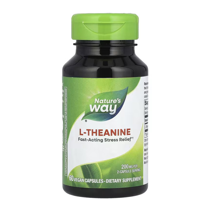L-Theanine - 60 vcaps — офіційна ціна та характеристики