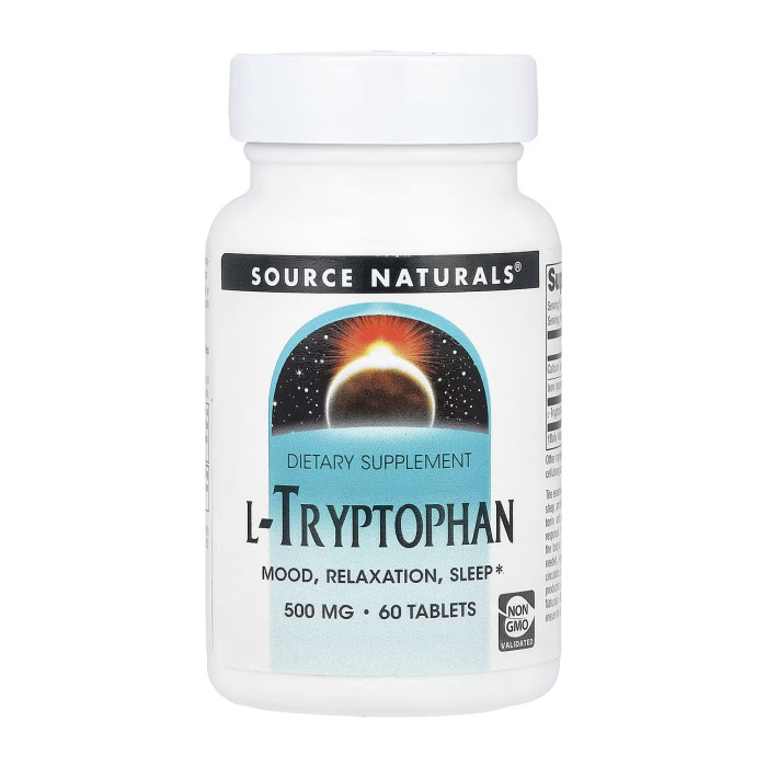 L-Tryptophan 500mg - 60 tabs — офіційна ціна та характеристики