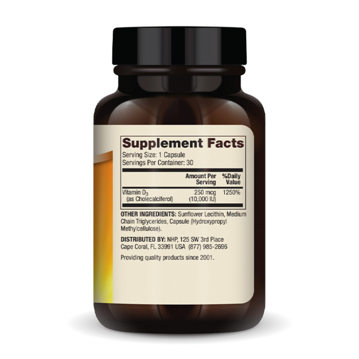 Liposomal Vitamin D3 10,000 IU - 30 caps (До 08.26)