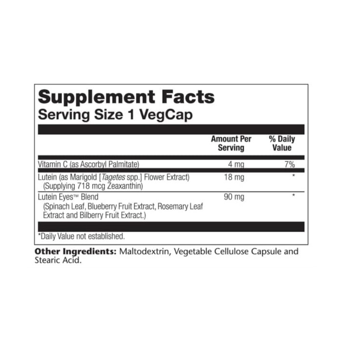 Lutein Eyes 18 - 30 vcaps
