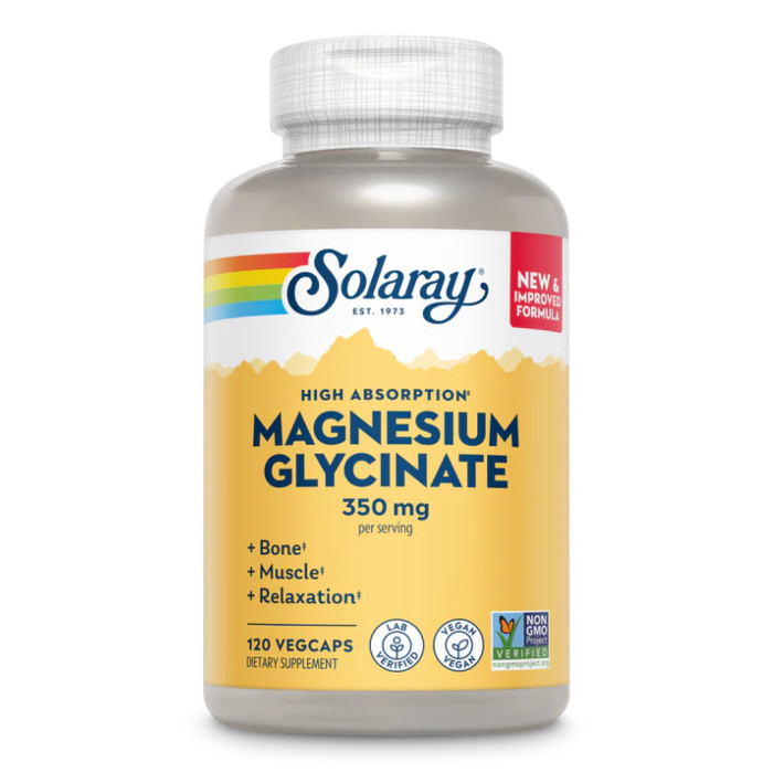 Magnesium Glycinate 350mg - 120 vcaps — офіційна ціна та характеристики