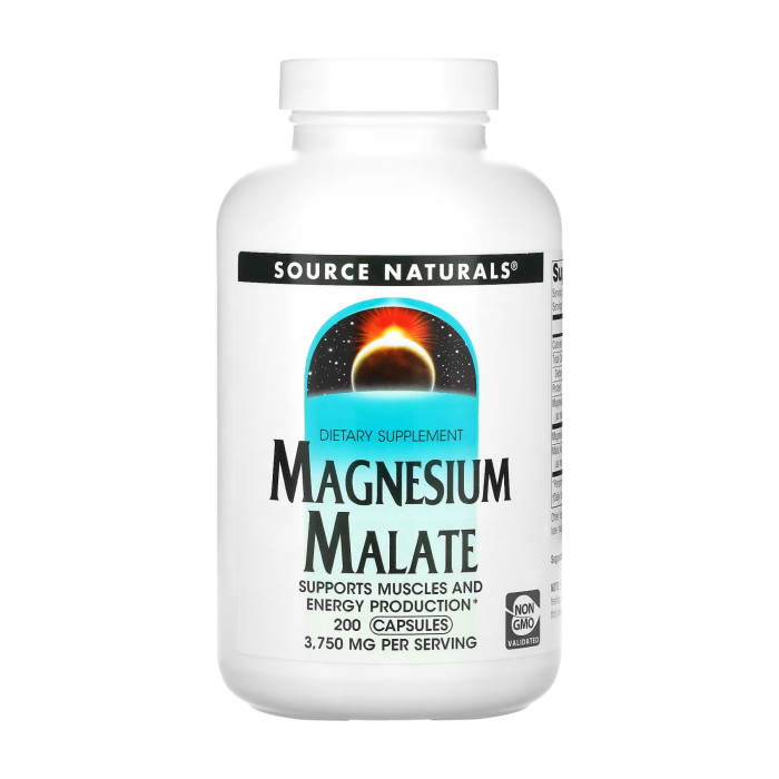 Magnesium Malate 625mg - 200 caps — офіційна ціна та характеристики