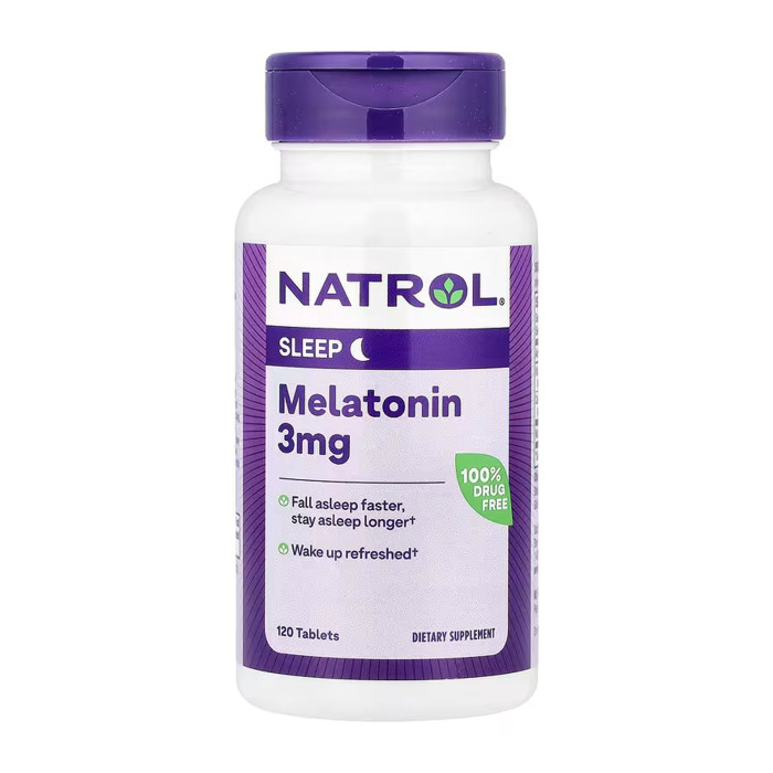 Melatonin 3mg - 120 tabs (Пошкоджена банка)