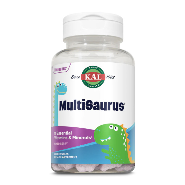 MultiSaurus - 60 chewable Mixed Berry — офіційна ціна та характеристики