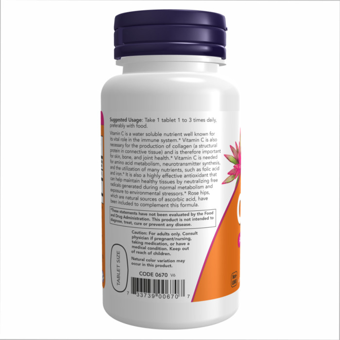 C-500 with Rose Hips - 250 tabs — офіційна ціна та характеристики