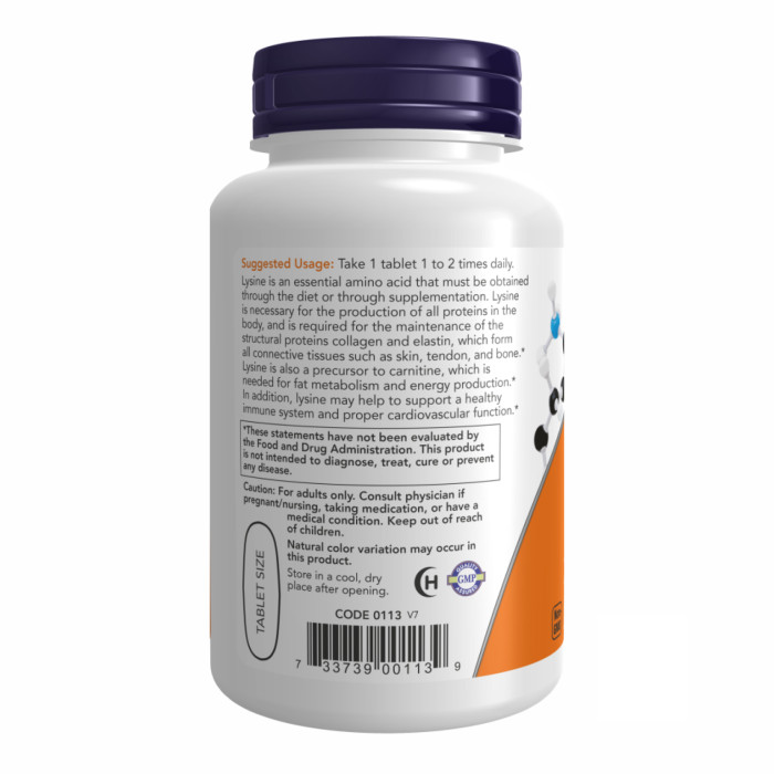 L-Lysine 1000mg - 250 tabs — офіційна ціна та характеристики