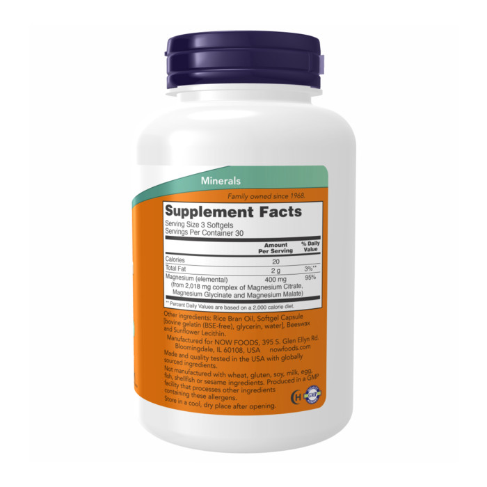 Magnesium Citrate 134mg - 180 sgels — офіційна ціна та характеристики