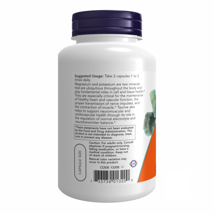 Magnesium & Potassium Aspartate - 120 vcaps — офіційна ціна та характеристики