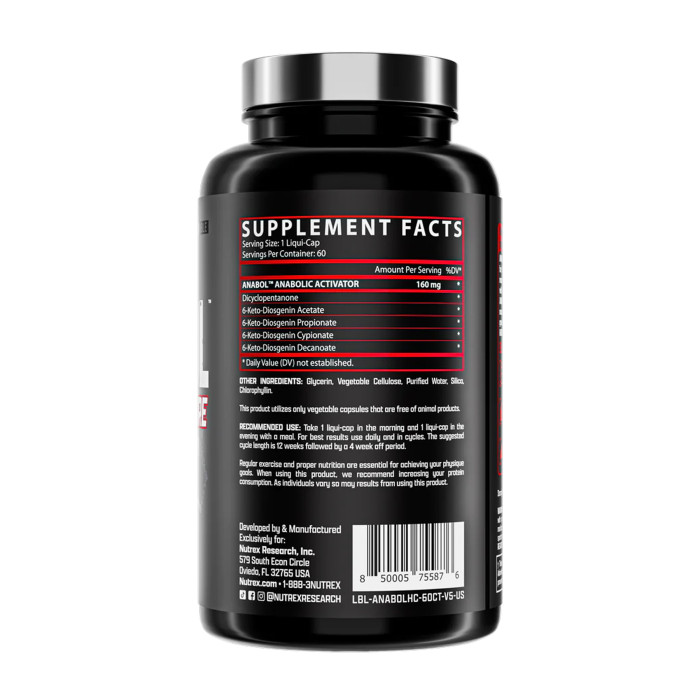 Anabol Hardcore - 60ct — офіційна ціна та характеристики