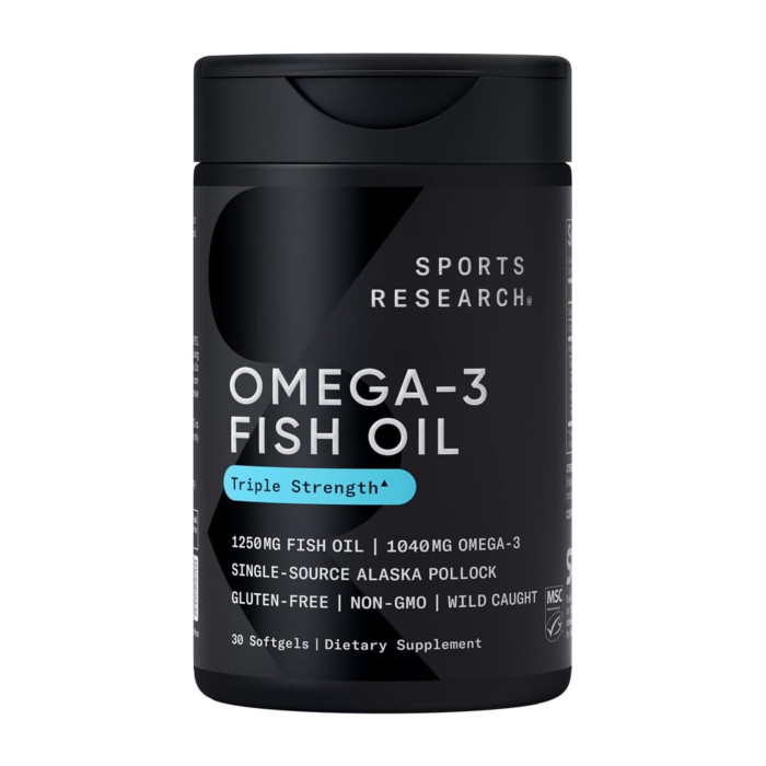 Omega-3 Fish Oil Alaska Pollock 1250mg - 30 softgels — офіційна ціна та характеристики