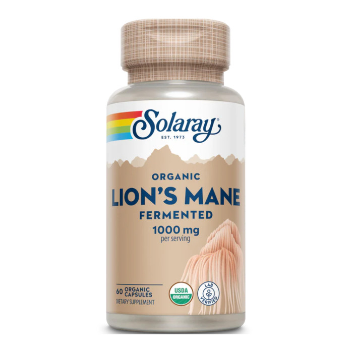Organic Lion's Mane Fermented 1000mg - 60 caps — офіційна ціна та характеристики