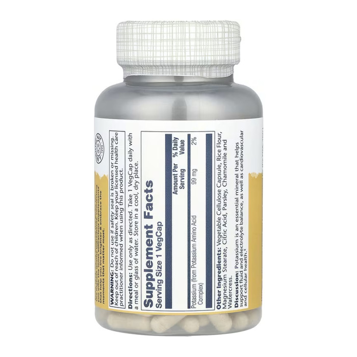 Potassium 99mg - 200 vcaps — офіційна ціна та характеристики