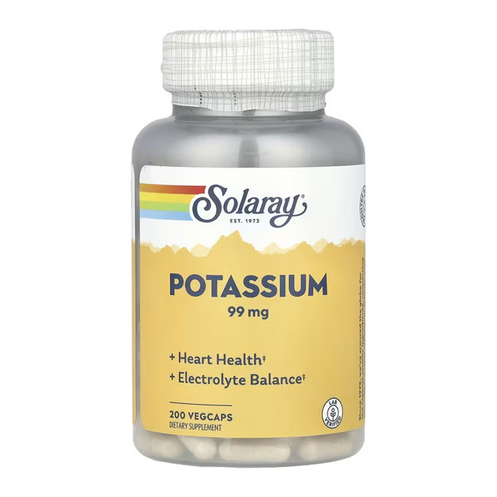 Potassium 99mg - 200 vcaps — офіційна ціна та характеристики