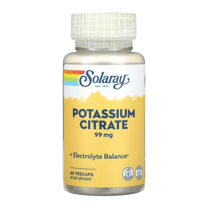 Potassium 99mg - 60 vcaps — офіційна ціна та характеристики