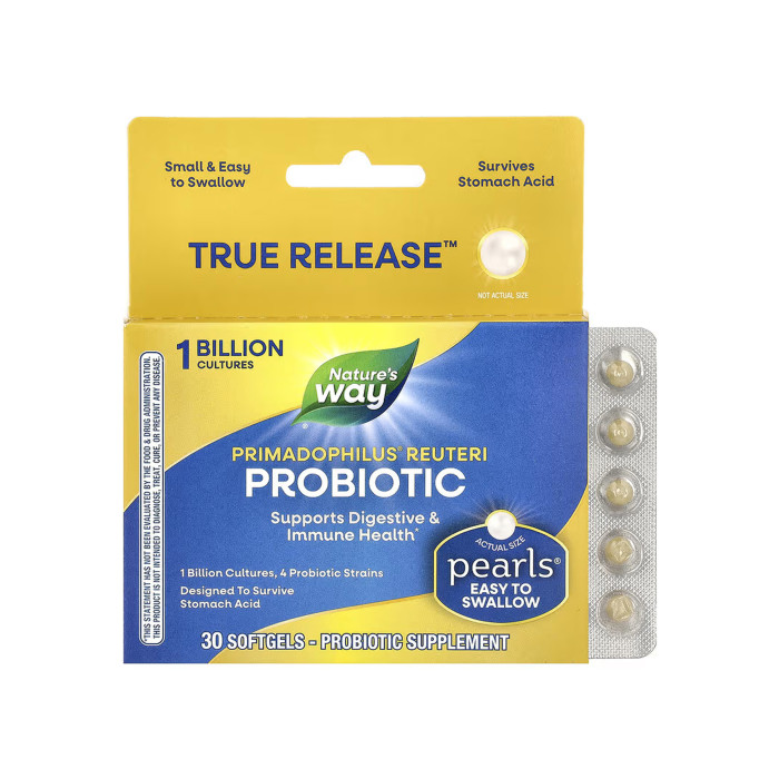Primadophilus® Reuteri Probiotic Pearls - 30 softgels — офіційна ціна та характеристики